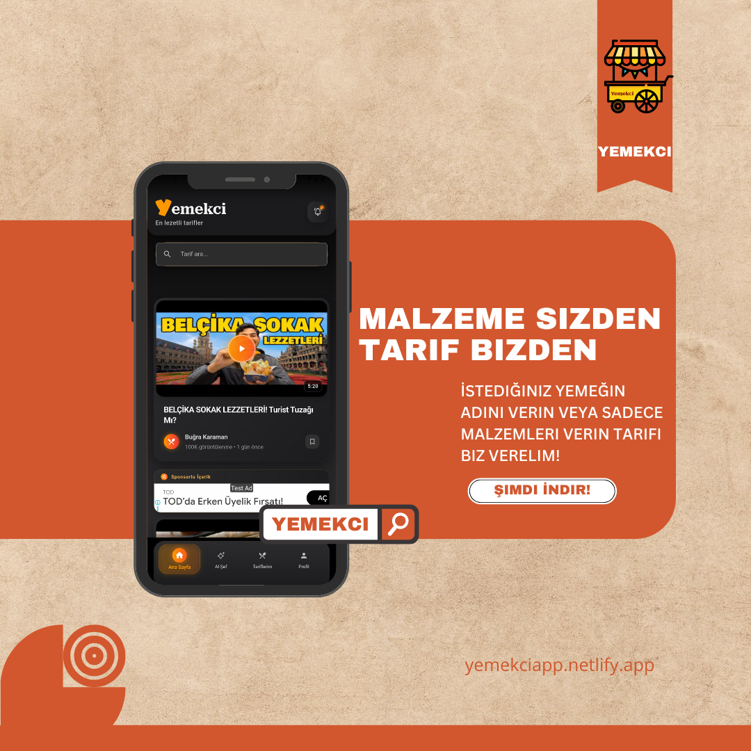 Yemekci, Tarif veren yapay zeka